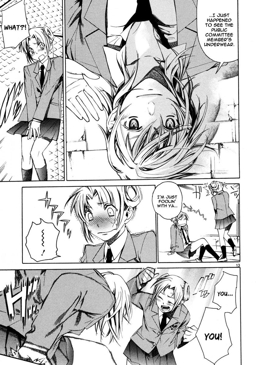 Young Gun Carnaval Chapter 1 page 17 - Chapter 1: A Highschool Assassin, Weak at both Studies and Women