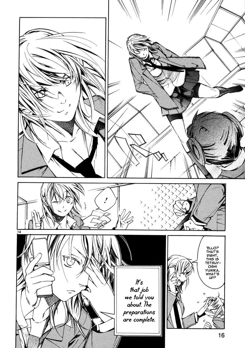 Young Gun Carnaval Chapter 1 page 18 - Chapter 1: A Highschool Assassin, Weak at both Studies and Women