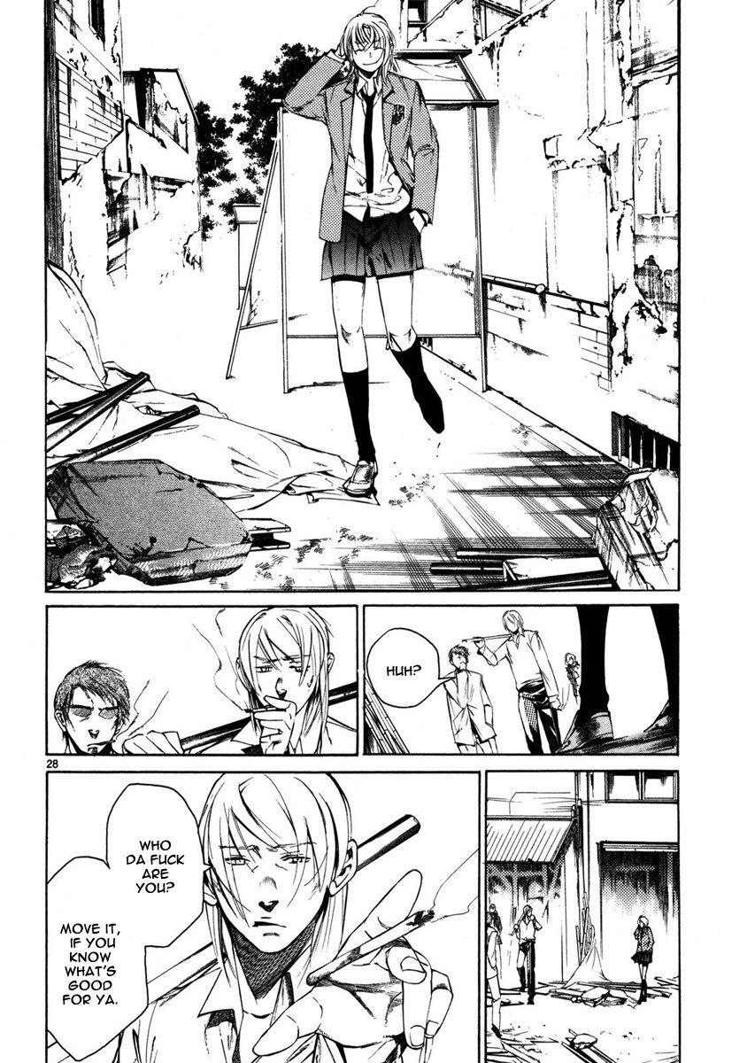 Young Gun Carnaval Chapter 1 page 32 - Chapter 1: A Highschool Assassin, Weak at both Studies and Women