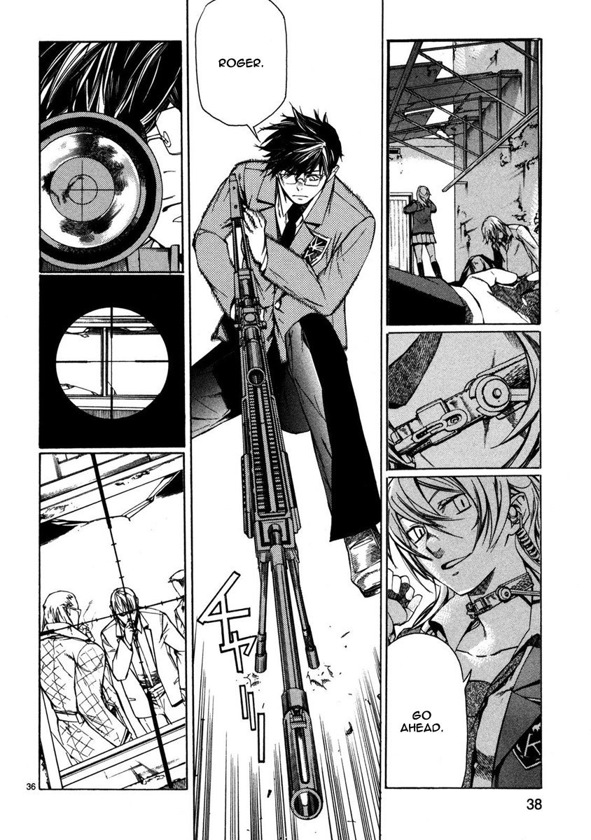 Young Gun Carnaval Chapter 1 page 40 - Chapter 1: A Highschool Assassin, Weak at both Studies and Women