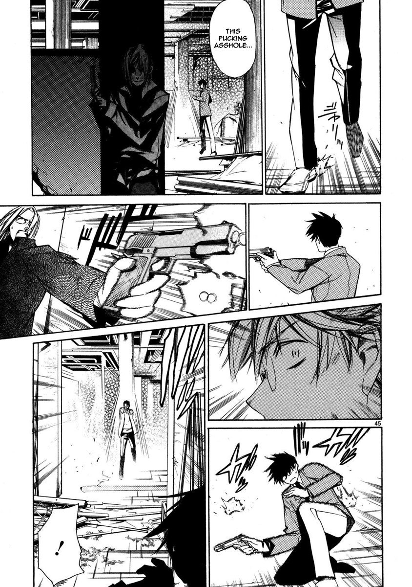 Young Gun Carnaval Chapter 1 page 49 - Chapter 1: A Highschool Assassin, Weak at both Studies and Women