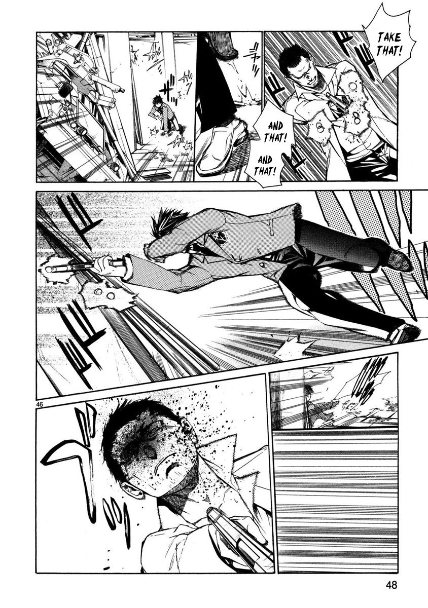 Young Gun Carnaval Chapter 1 page 50 - Chapter 1: A Highschool Assassin, Weak at both Studies and Women