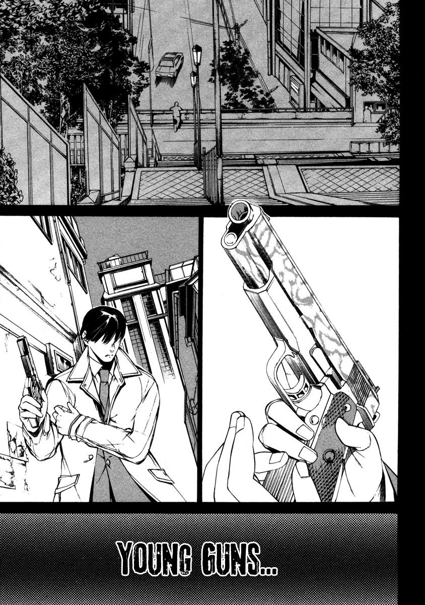Young Gun Carnaval Chapter 1 page 6 - Chapter 1: A Highschool Assassin, Weak at both Studies and Women