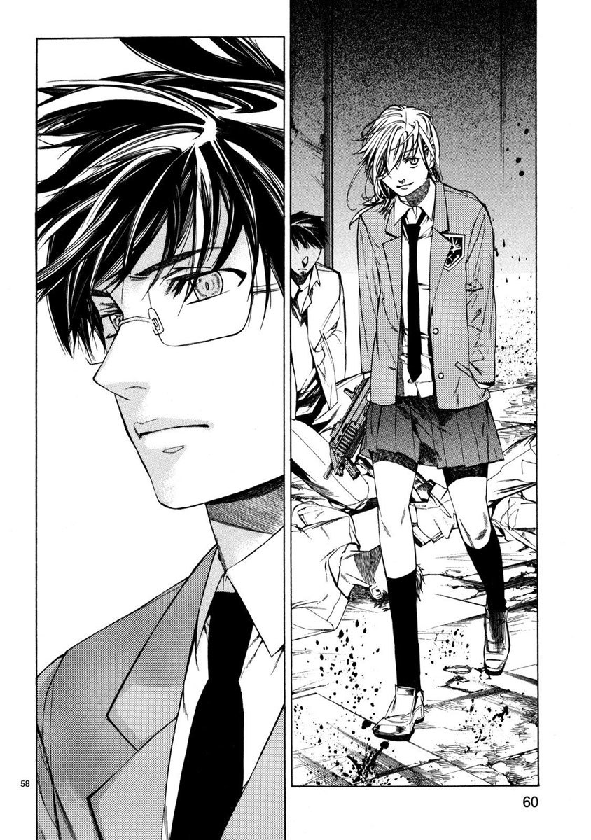 Young Gun Carnaval Chapter 1 page 62 - Chapter 1: A Highschool Assassin, Weak at both Studies and Women
