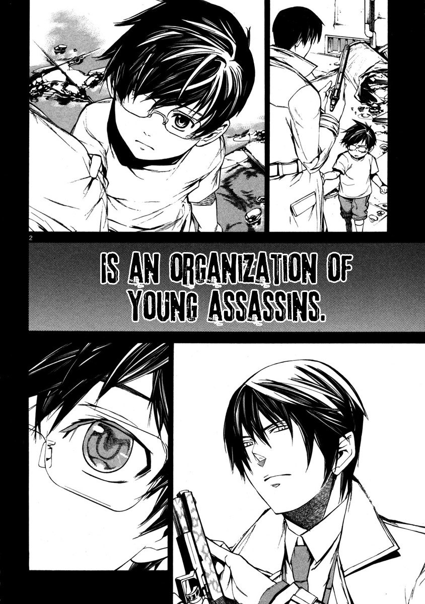 Young Gun Carnaval Chapter 1 page 7 - Chapter 1: A Highschool Assassin, Weak at both Studies and Women