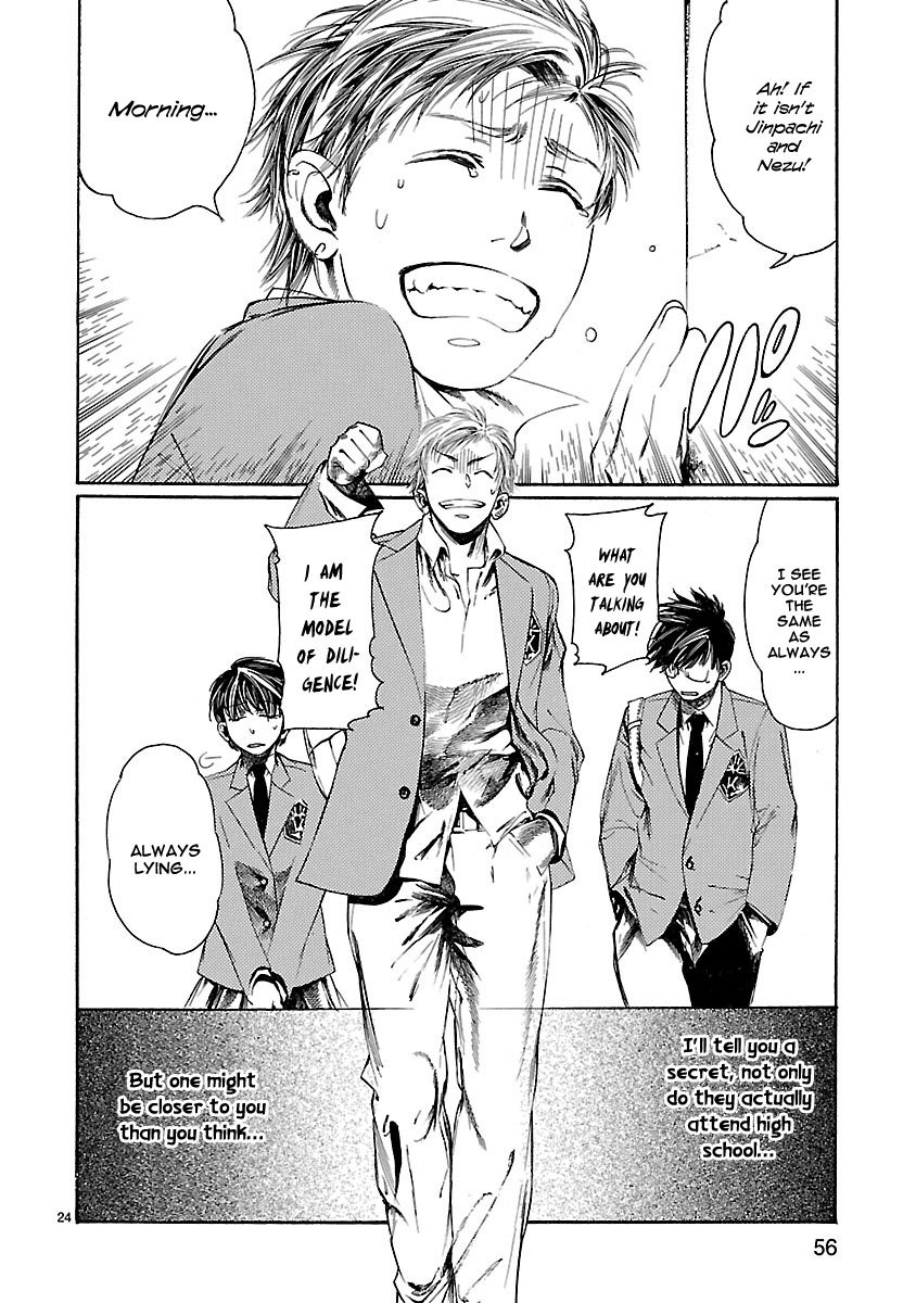 Young Gun Carnaval Chapter 11 page 25 - Chapter 11: A Manga Loving Highschooler by Day, A Yakuza Boss by Night!