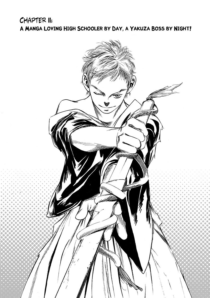 Young Gun Carnaval Chapter 11 page 3 - Chapter 11: A Manga Loving Highschooler by Day, A Yakuza Boss by Night!