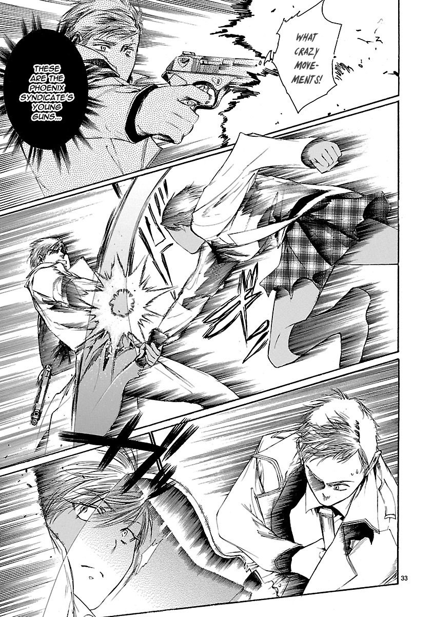 Young Gun Carnaval Chapter 13 page 33 - Chapter 13: Two Assassins, Two Stray Dogs