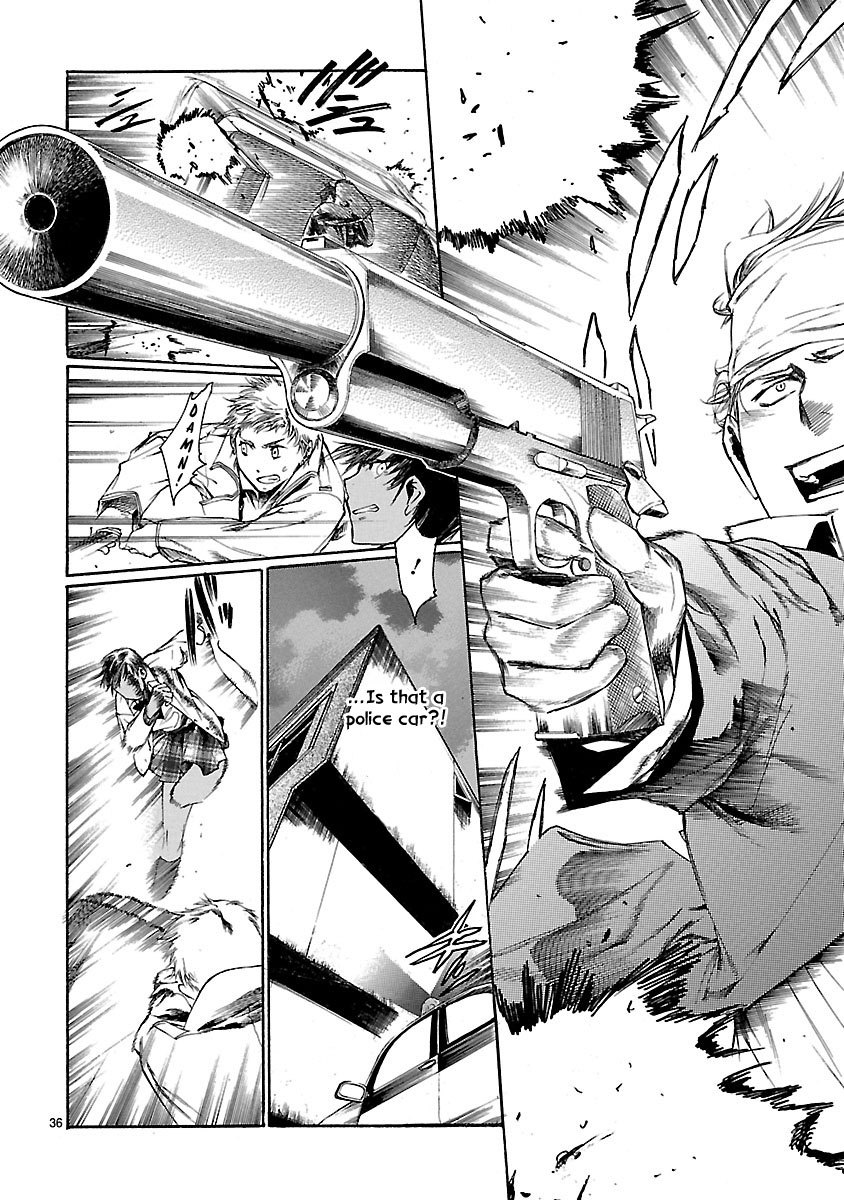 Young Gun Carnaval Chapter 13 page 36 - Chapter 13: Two Assassins, Two Stray Dogs