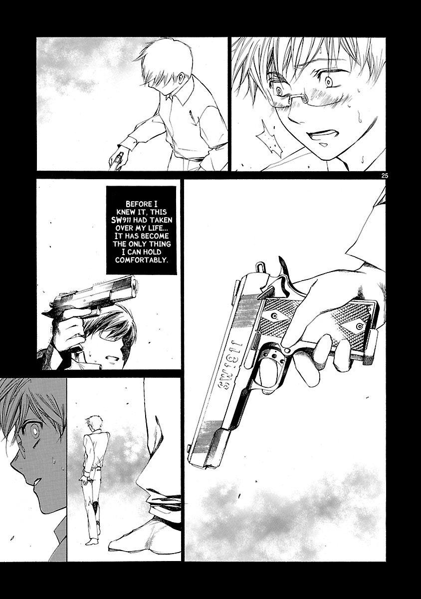 Young Gun Carnaval Chapter 16 page 25 - Chapter 16: Somehow, It Replaced Everything Else in my Hands