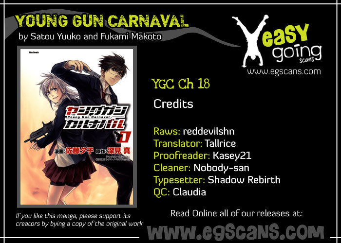 Young Gun Carnaval Chapter 18 page 1 - Chapter 18: Bound to Violence
