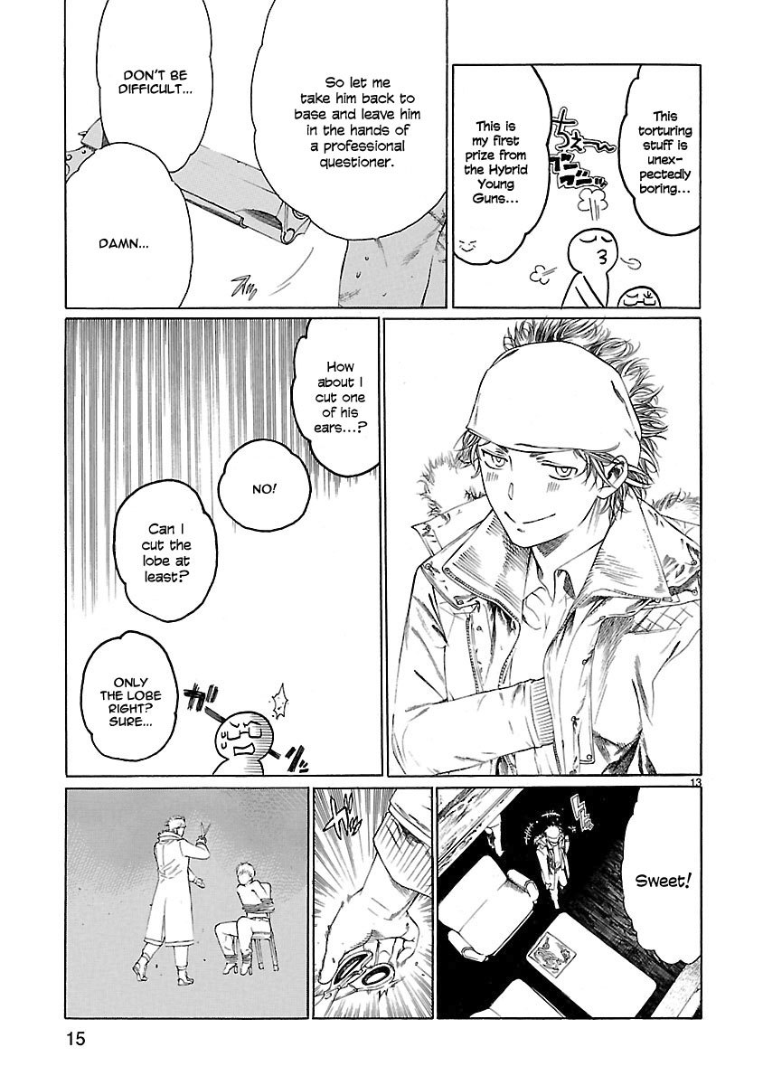 Young Gun Carnaval Chapter 19 page 18 - Chapter 19: The Young Maiden's Plight in front of a Wounded Boy