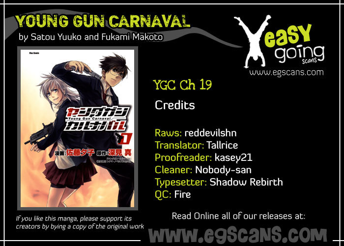 Young Gun Carnaval Chapter 19 page 2 - Chapter 19: The Young Maiden's Plight in front of a Wounded Boy