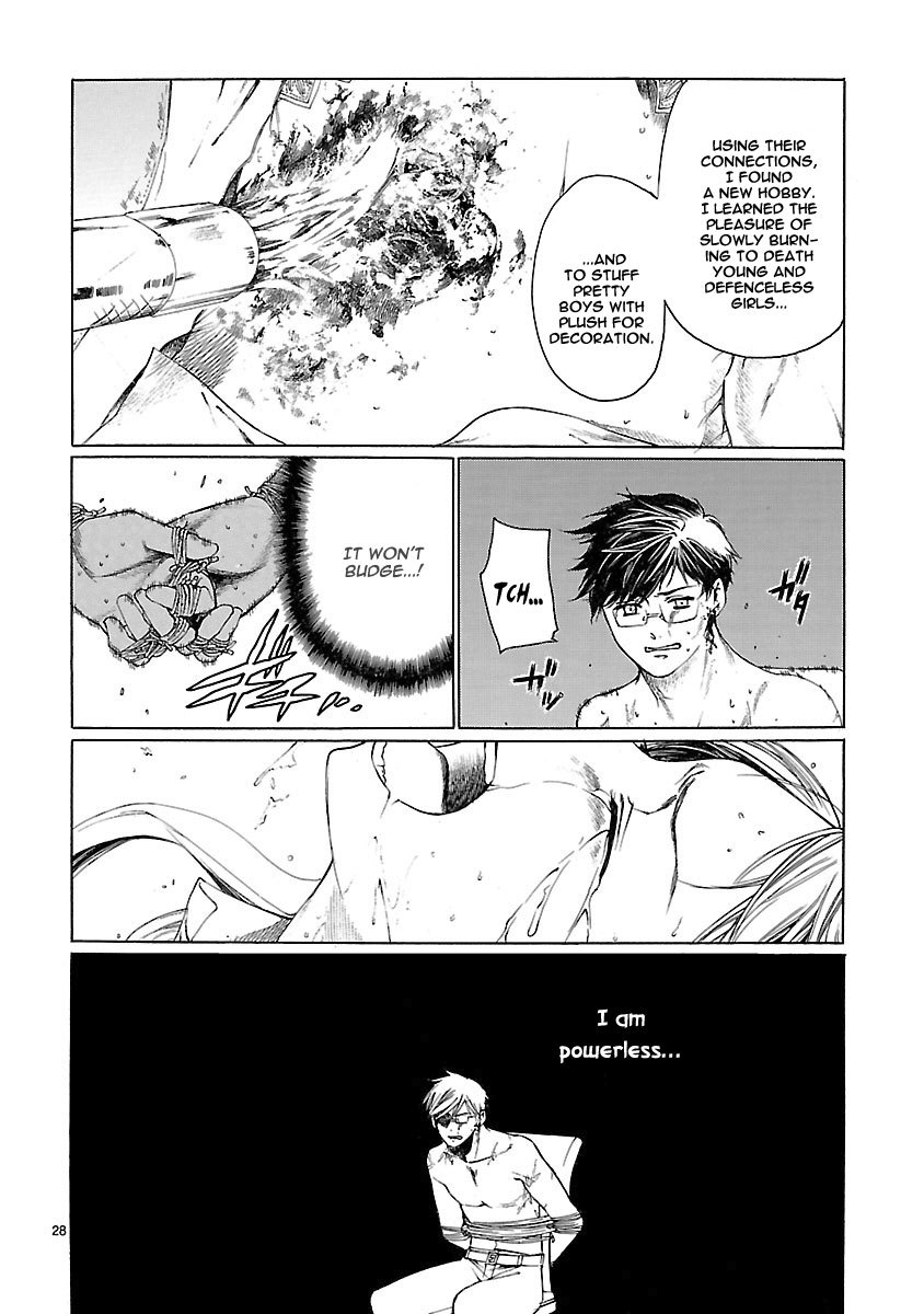 Young Gun Carnaval Chapter 19 page 33 - Chapter 19: The Young Maiden's Plight in front of a Wounded Boy