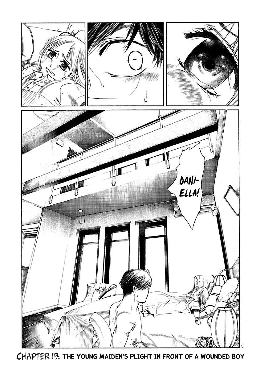 Young Gun Carnaval Chapter 19 page 8 - Chapter 19: The Young Maiden's Plight in front of a Wounded Boy