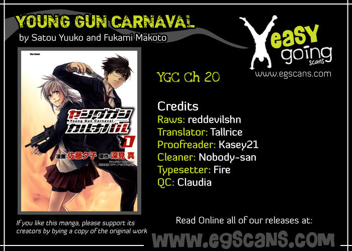 Young Gun Carnaval Chapter 20 page 1 - Chapter 20: Jesus Christ Superstar
