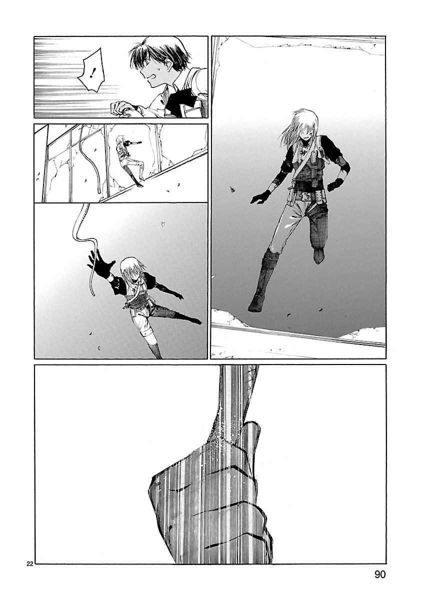 Young Gun Carnaval Chapter 21 page 23 - Chapter 21: The Twin Irises Glowing like Full Moons in the Darkness, Part 1