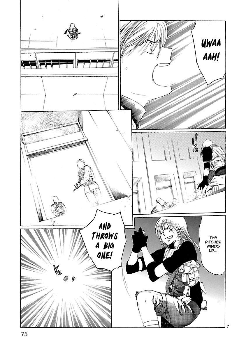 Young Gun Carnaval Chapter 21 page 8 - Chapter 21: The Twin Irises Glowing like Full Moons in the Darkness, Part 1