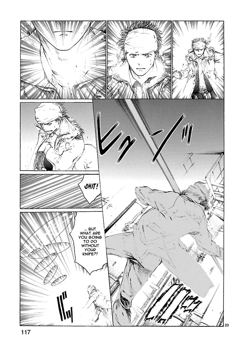 Young Gun Carnaval Chapter 22 page 24 - Chapter 22: The Twin Irises Glowing like Full Moons in the Darkness, Part 2