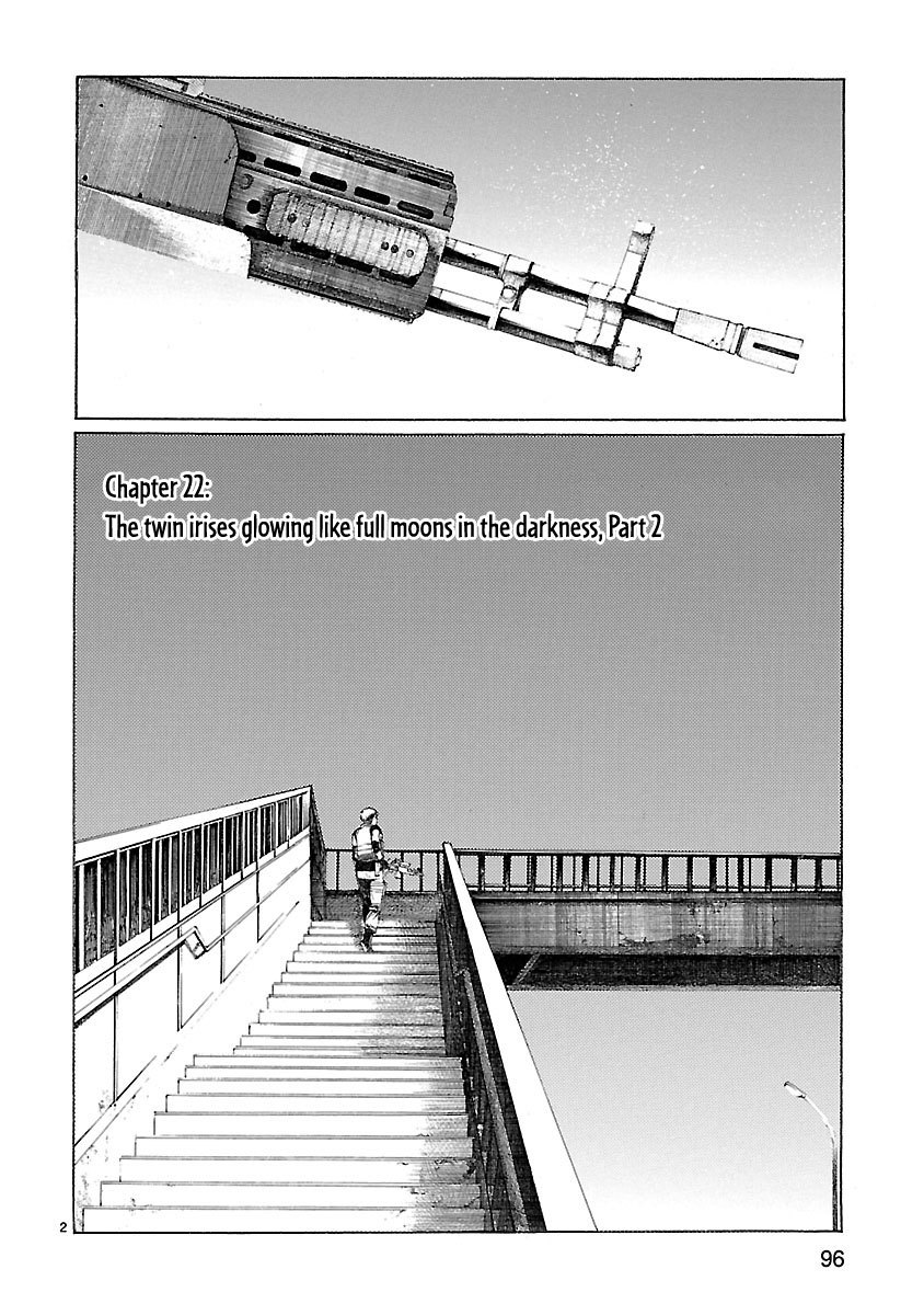 Young Gun Carnaval Chapter 22 page 3 - Chapter 22: The Twin Irises Glowing like Full Moons in the Darkness, Part 2