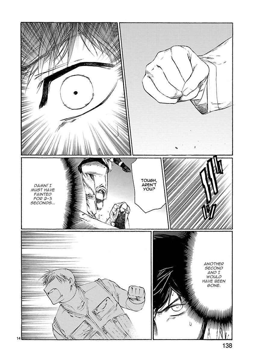 Young Gun Carnaval Chapter 23 page 15 - Chapter 23: The Twin Irises Glowing like Full Moons in the Darkness, Part 3 [END]