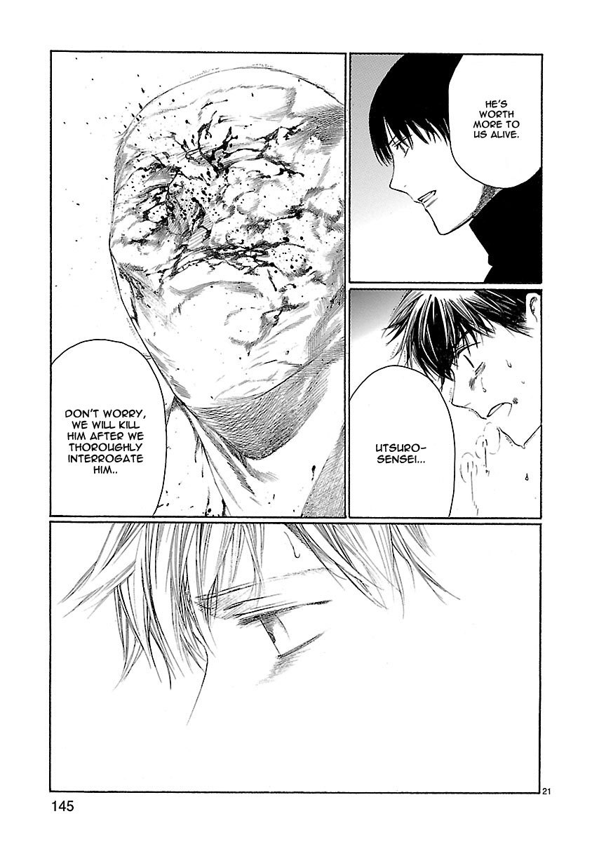 Young Gun Carnaval Chapter 23 page 22 - Chapter 23: The Twin Irises Glowing like Full Moons in the Darkness, Part 3 [END]