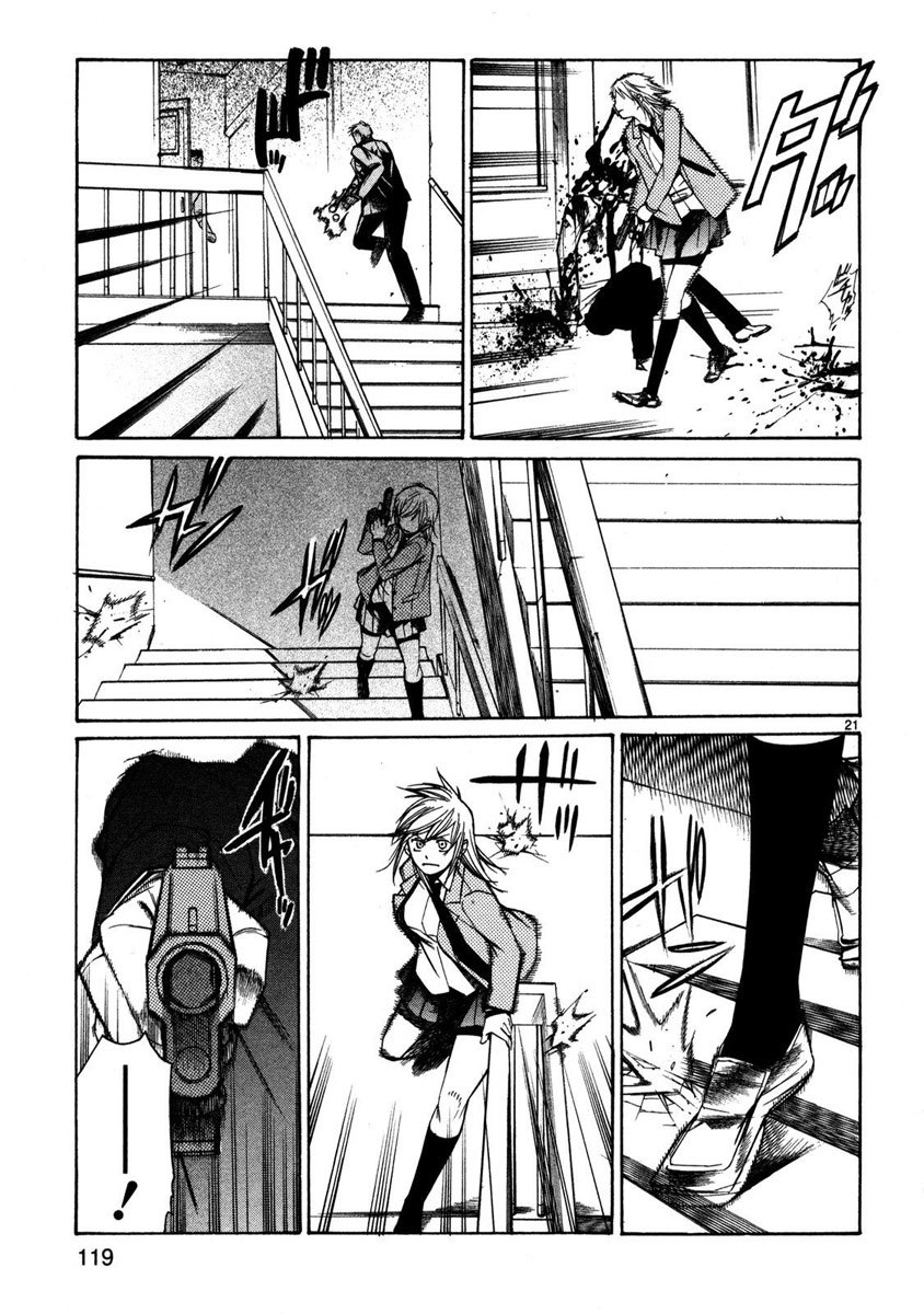 Young Gun Carnaval Chapter 3 page 23 - Chapter 3: The Circumstances of the Vicious Wolf Girl