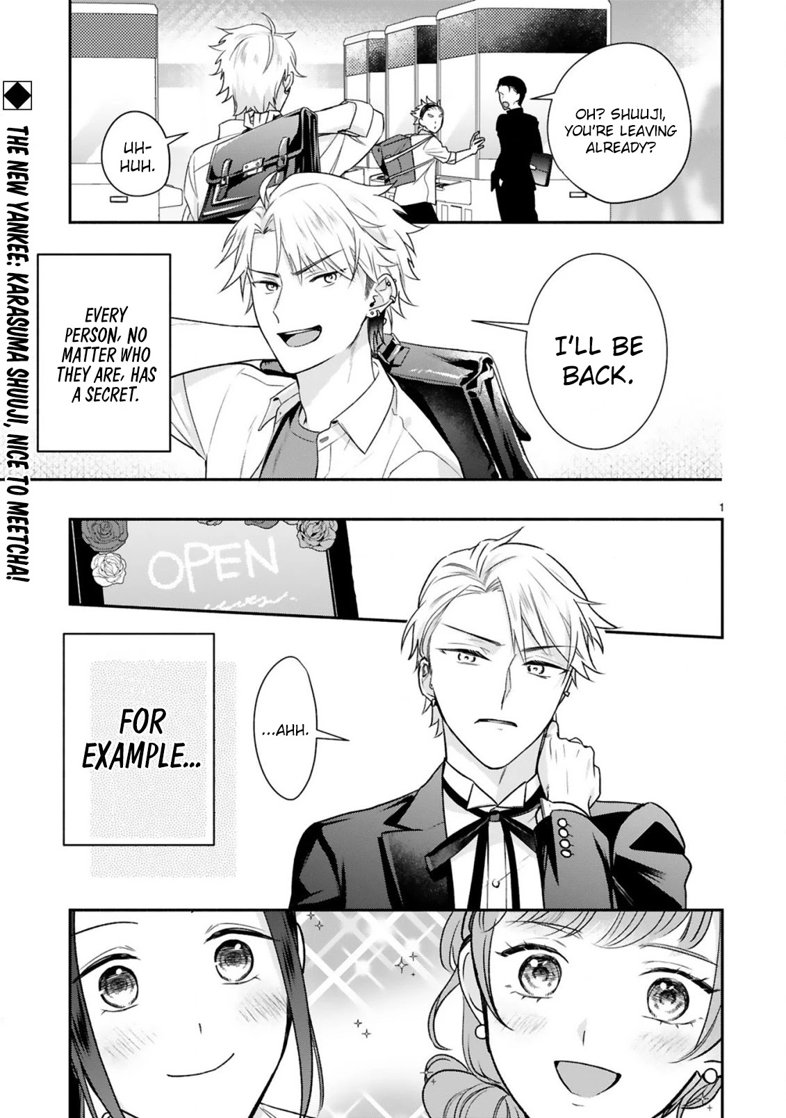 Young Lady, I'm a Yankee Butler Chapter 1 page 5 - Chapter 1