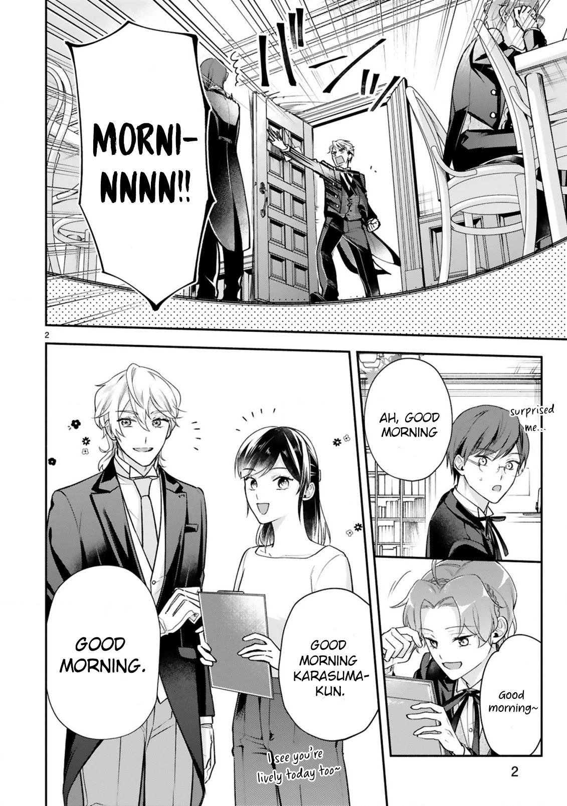 Young Lady, I'm a Yankee Butler Chapter 2 page 5 - Chapter 2