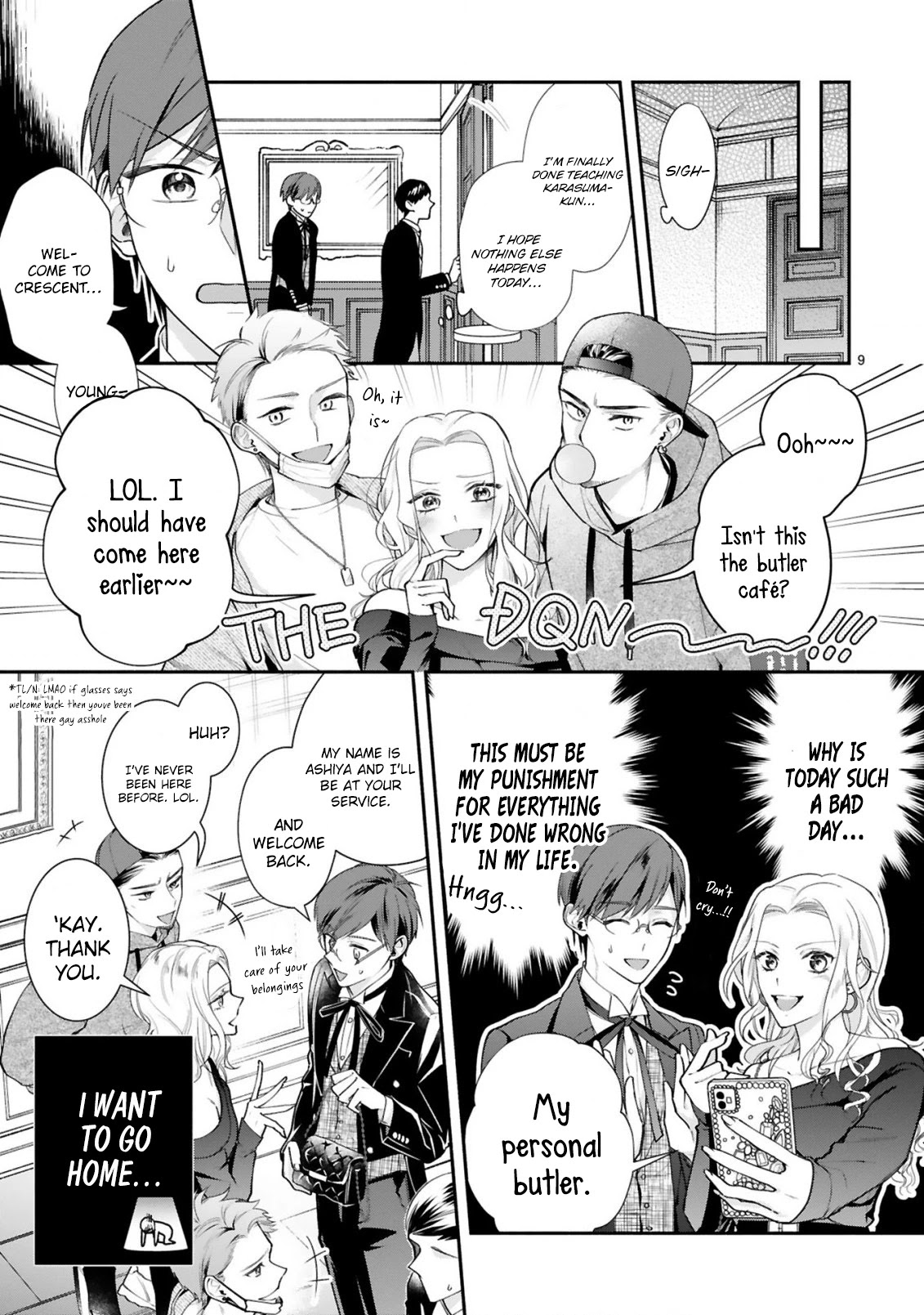 Young Lady, I'm a Yankee Butler Chapter 3 page 10 - Chapter 3