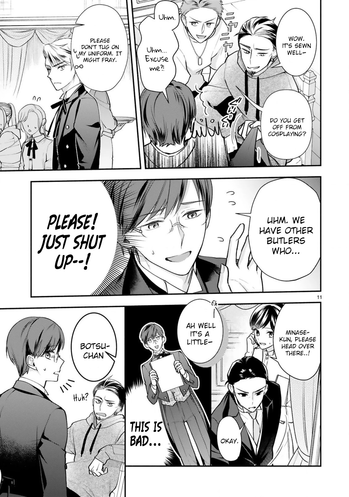 Young Lady, I'm a Yankee Butler Chapter 3 page 12 - Chapter 3