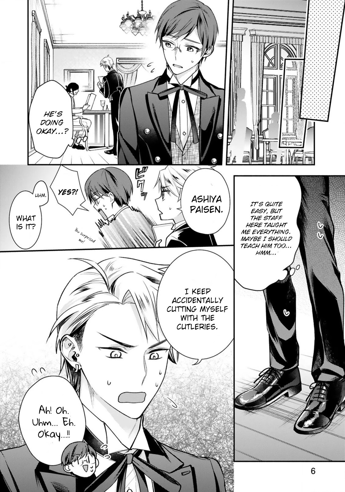 Young Lady, I'm a Yankee Butler Chapter 3 page 7 - Chapter 3