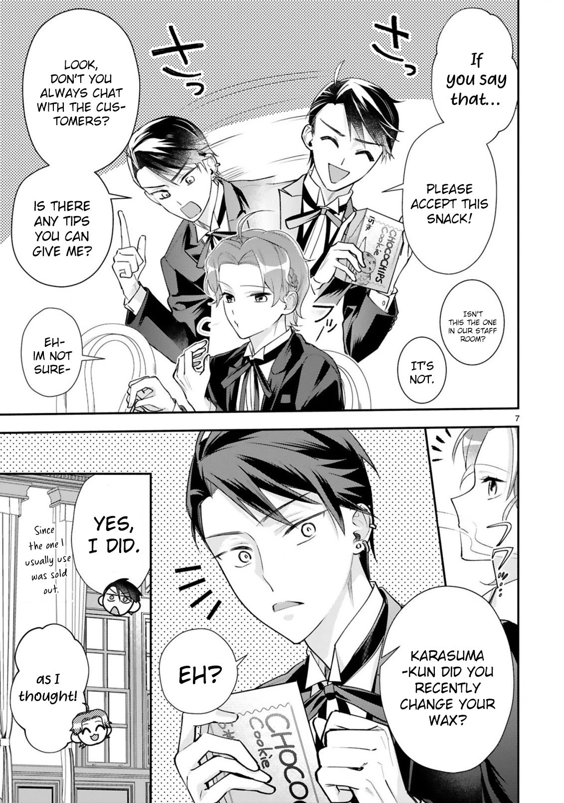 Young Lady, I'm a Yankee Butler Chapter 5 page 12 - Chapter 5