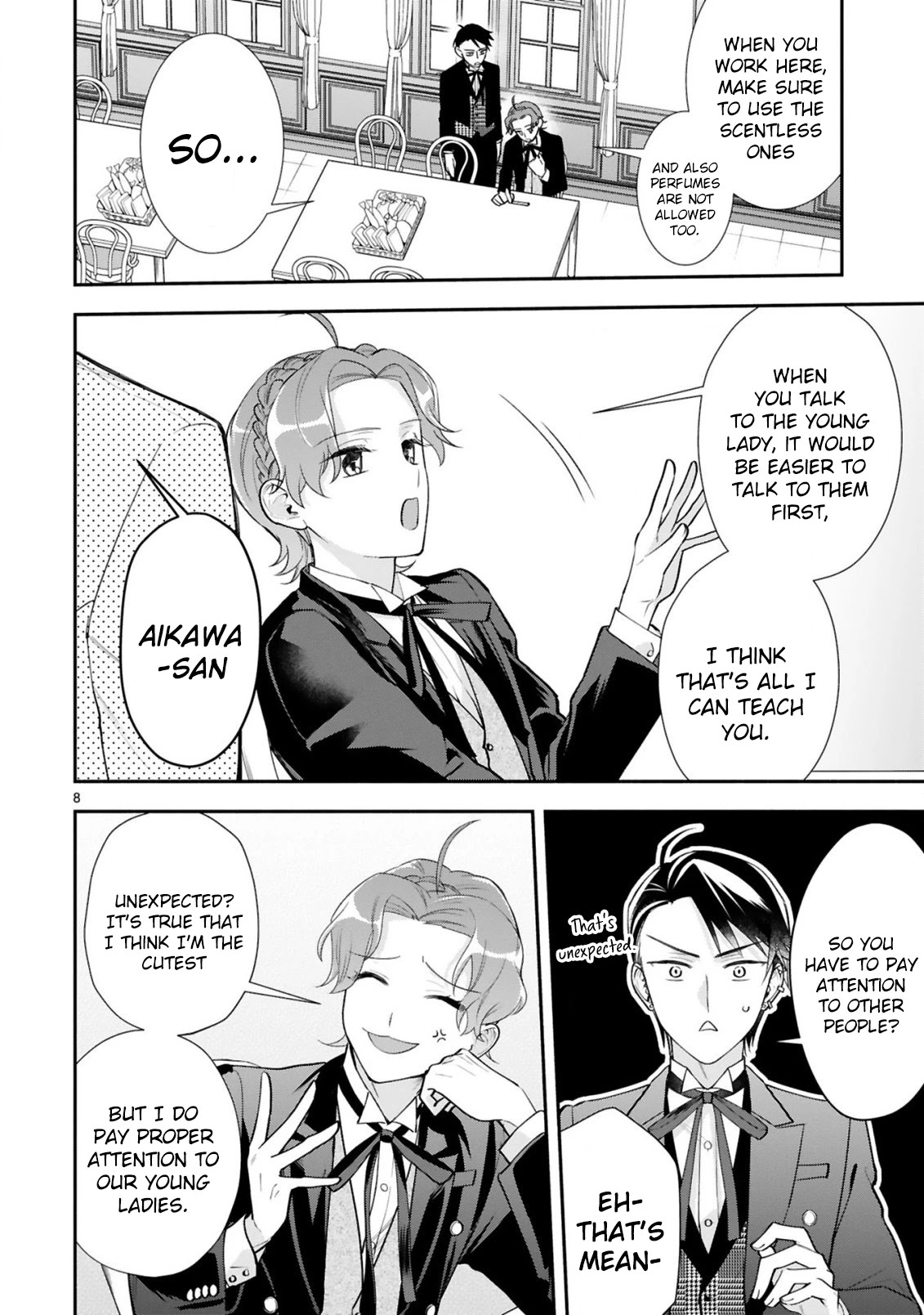 Young Lady, I'm a Yankee Butler Chapter 5 page 13 - Chapter 5