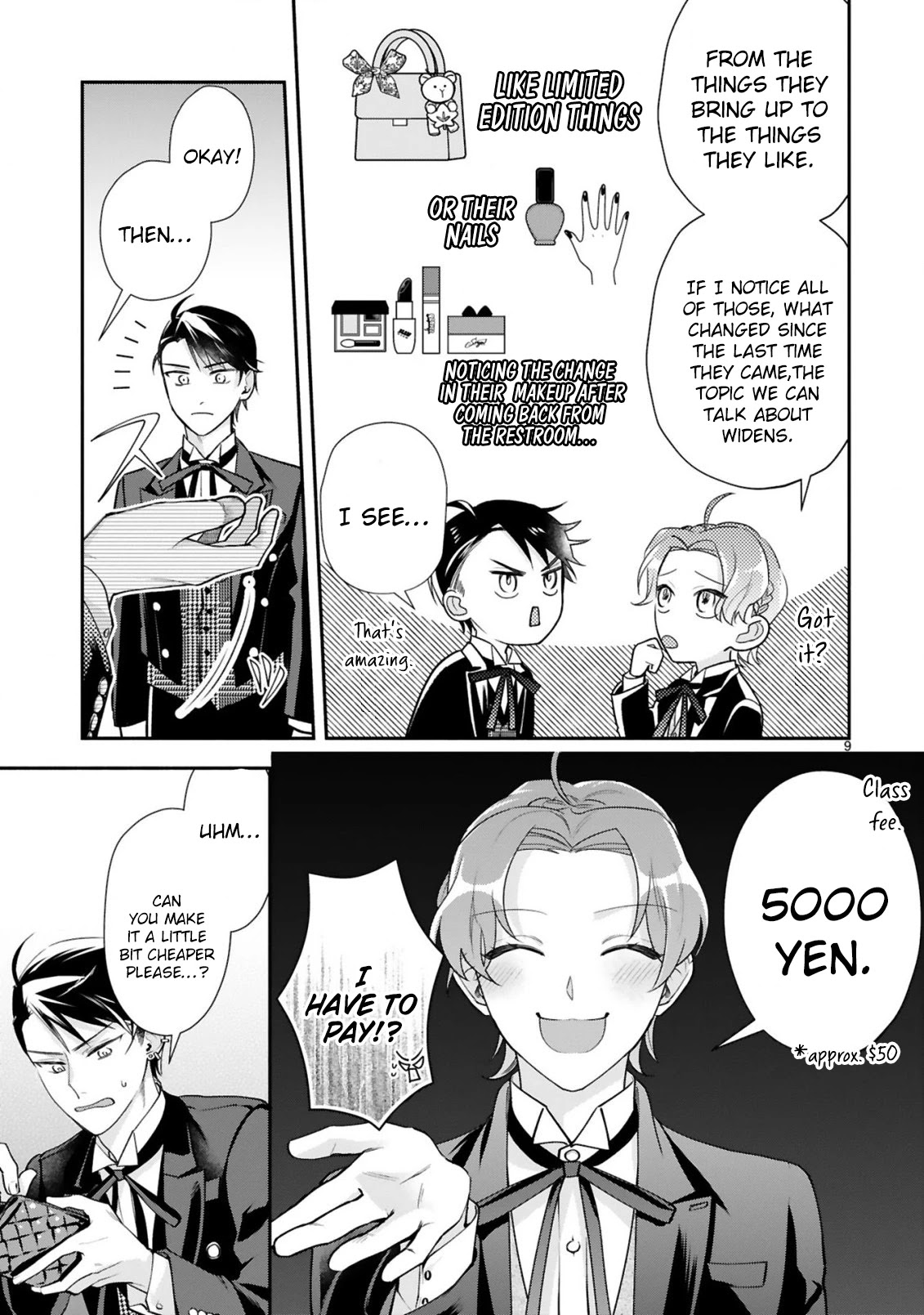 Young Lady, I'm a Yankee Butler Chapter 5 page 14 - Chapter 5