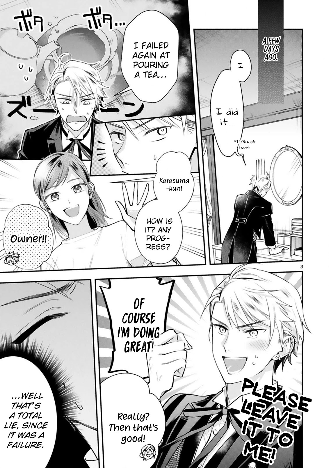 Young Lady, I'm a Yankee Butler Chapter 5 page 8 - Chapter 5