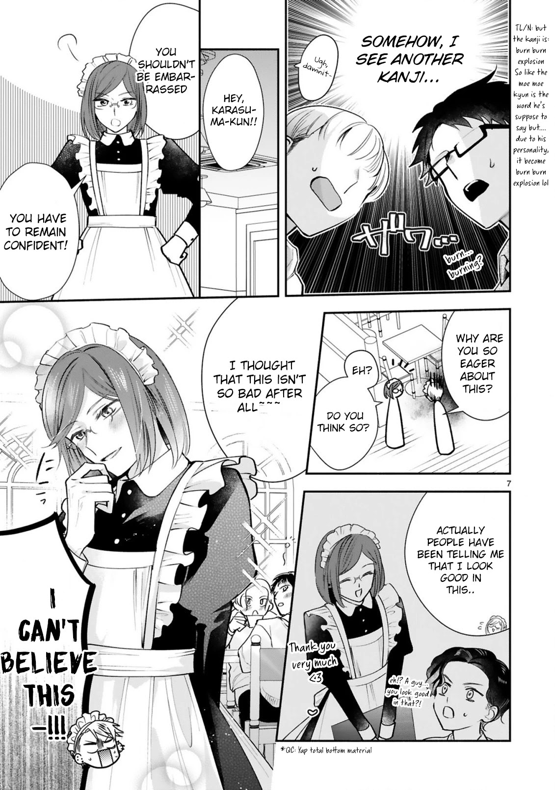 Young Lady, I'm a Yankee Butler Chapter 7 page 10 - Chapter 7