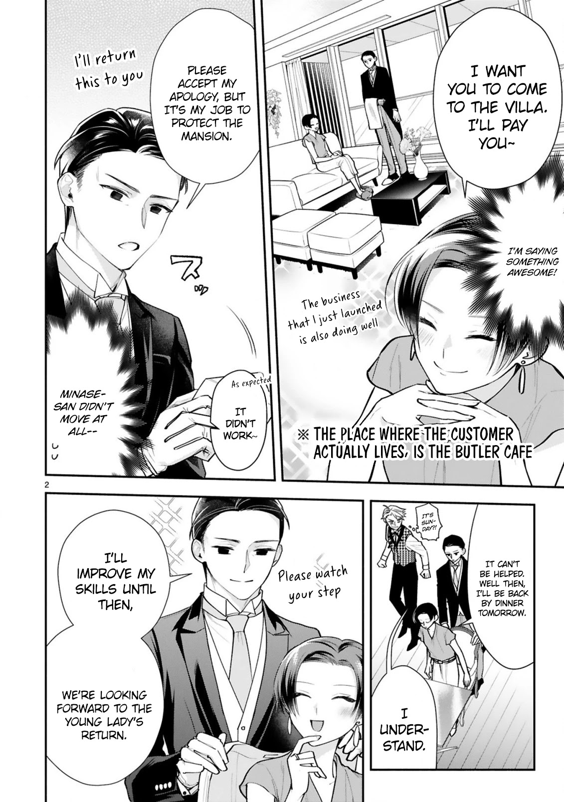 Young Lady, I'm a Yankee Butler Chapter 8 page 4 - Chapter 8