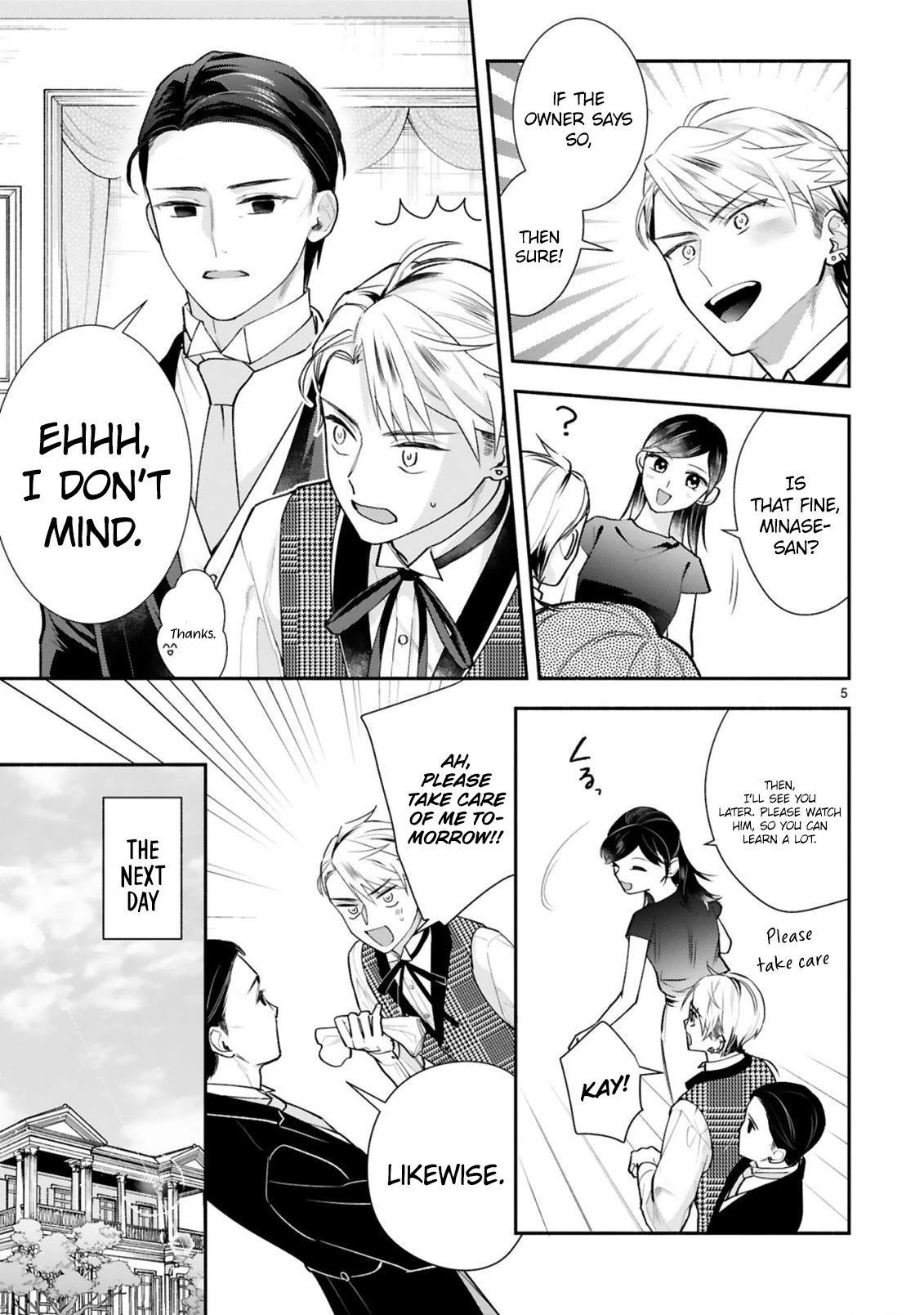 Young Lady, I'm a Yankee Butler Chapter 8 page 7 - Chapter 8