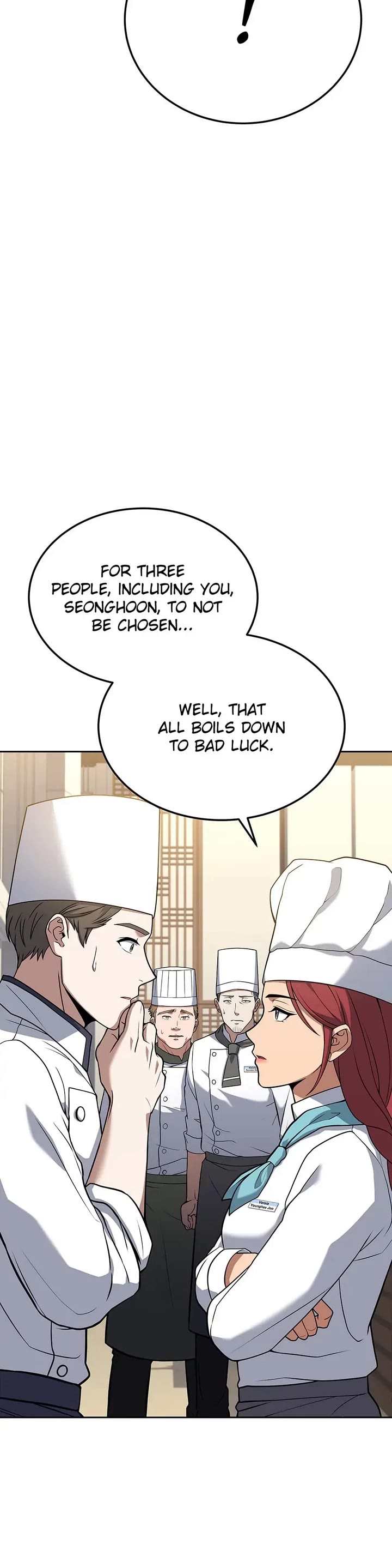 Youngest Chef From the 3rd Rate Hotel Chapter 62 page 14 - Chapter 62: Luck, Children, and Younghee Joo