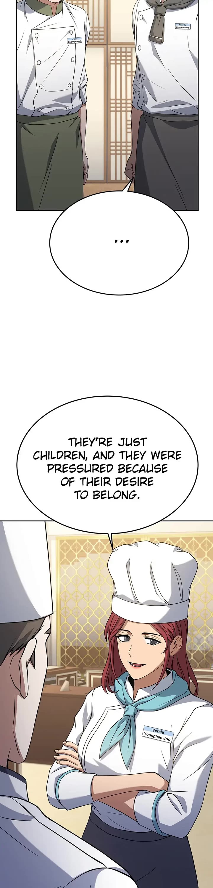 Youngest Chef From the 3rd Rate Hotel Chapter 62 page 21 - Chapter 62: Luck, Children, and Younghee Joo