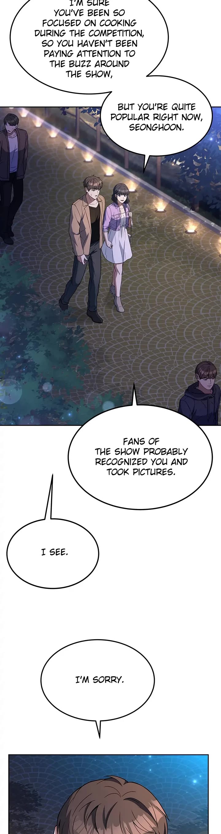 Youngest Chef From the 3rd Rate Hotel Chapter 67 page 40 - Chapter 67: Walk in the Park