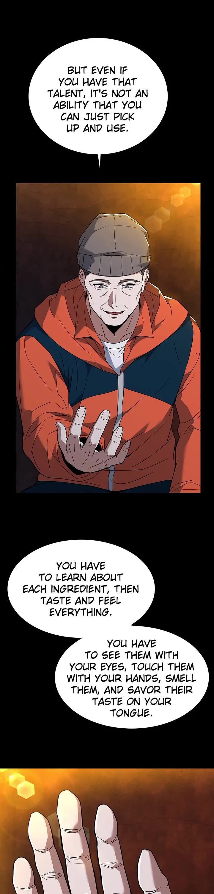 Youngest Chef From the 3rd Rate Hotel Chapter 73 page 38 - Chapter 73: The Senses Trial