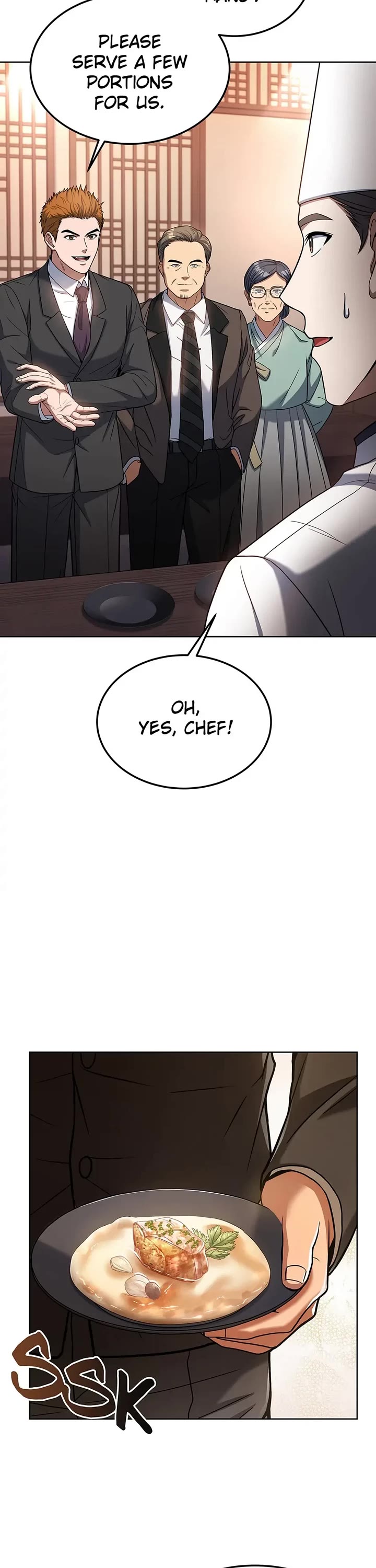 Youngest Chef From the 3rd Rate Hotel Chapter 74 page 33 - Chapter 74: What Lies Beneath the Dish