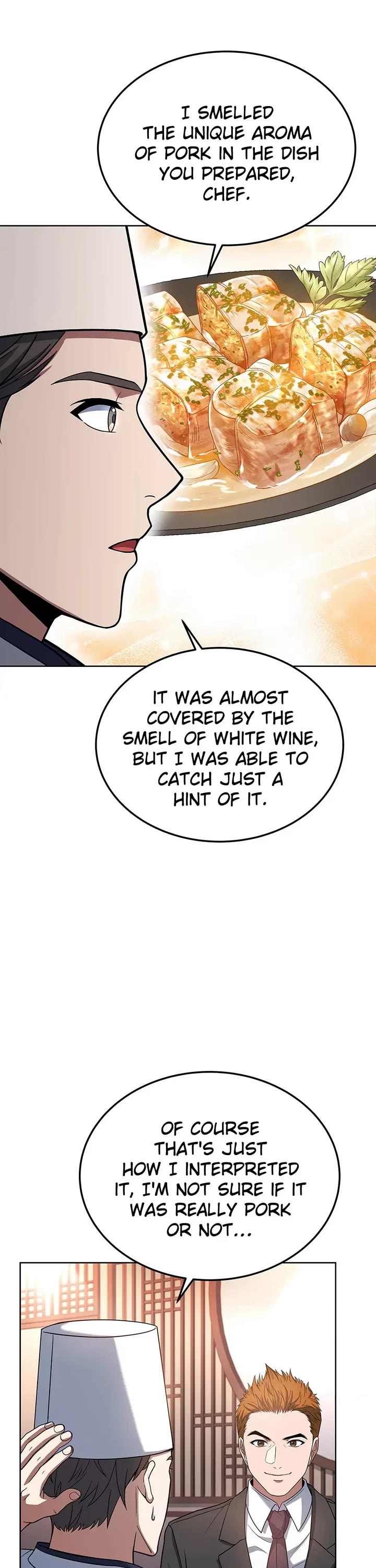 Youngest Chef From the 3rd Rate Hotel Chapter 74 page 36 - Chapter 74: What Lies Beneath the Dish