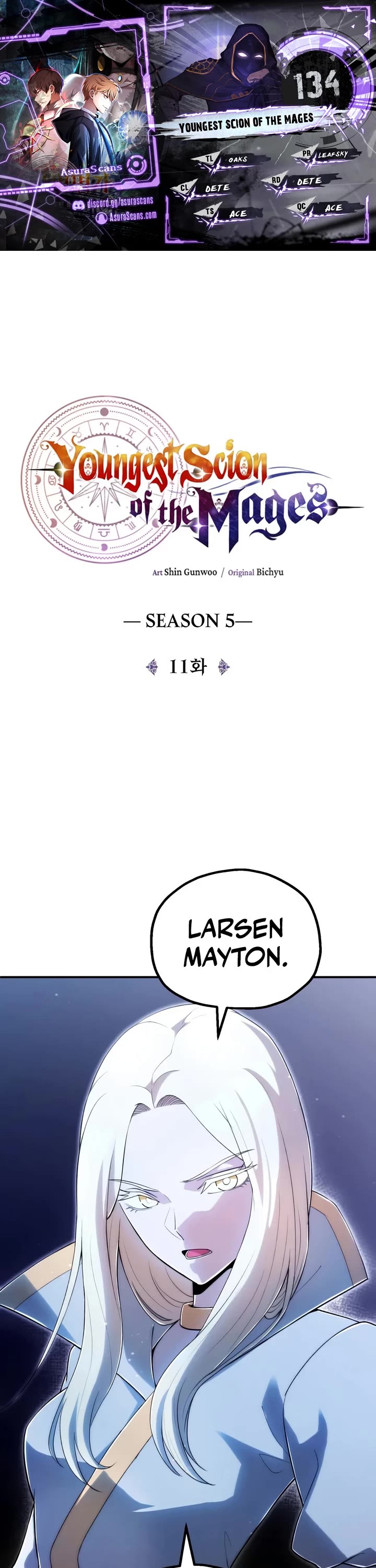 Youngest Scion of the Mages Chapter 134 page 1 - Chapter 134