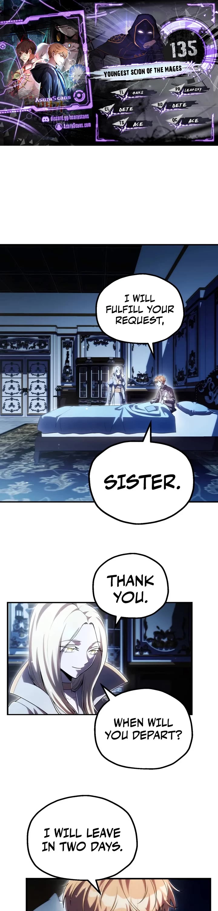 Youngest Scion of the Mages Chapter 135 page 1 - Chapter 135