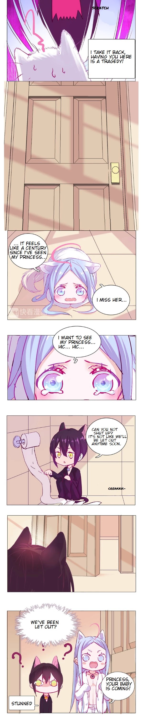 You're So Noisy! Please Give Me a Peace of Mind Chapter 13 page 3 - Chapter 13: Noisy is locked in the toilet