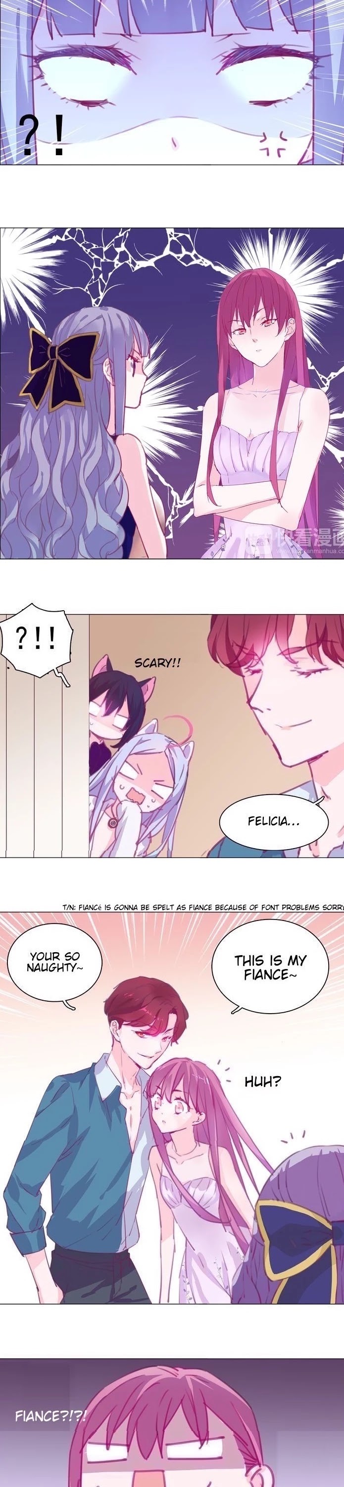 You're So Noisy! Please Give Me a Peace of Mind Chapter 14 page 2 - Chapter 14: Real Fancee? Fake Fiancee?