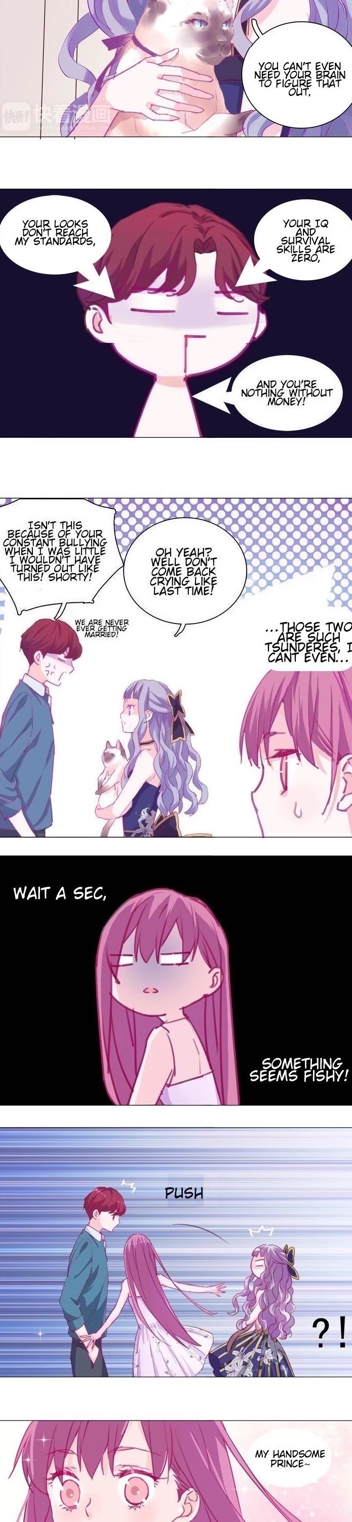 You're So Noisy! Please Give Me a Peace of Mind Chapter 14 page 4 - Chapter 14: Real Fancee? Fake Fiancee?